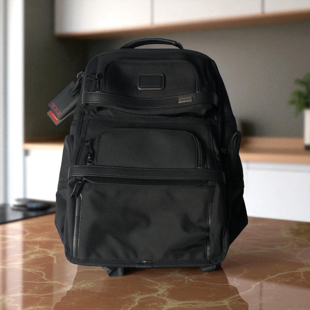 Tumi ✨Black Backpack✨ with Professional Design and Durable Material